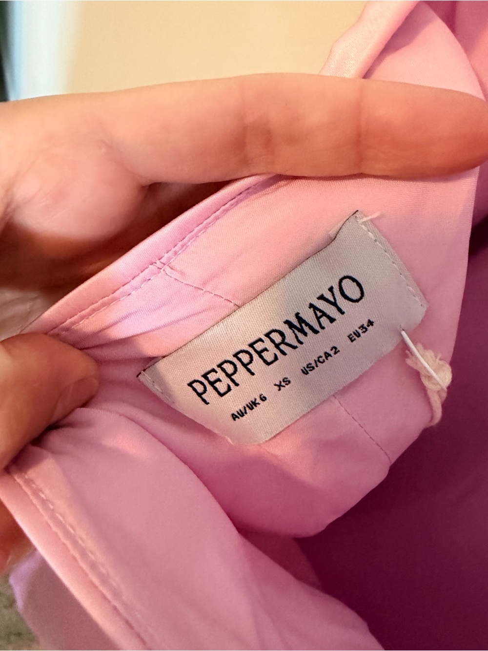 Peppermayo Maxi Dress -Pink Floral NWT - Picture 9 of 13